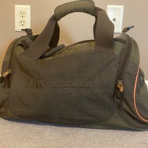 Life is Good Medium Duffel Bag